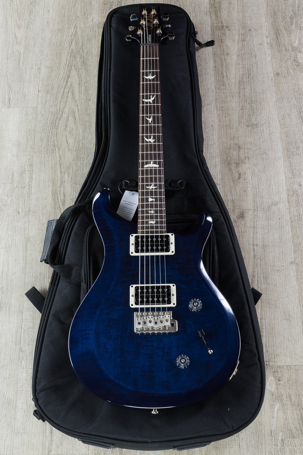 PRS Paul Reed Smith S2 Custom 22 Solidbody Electric Guitar Bird Inlay Whale Blue