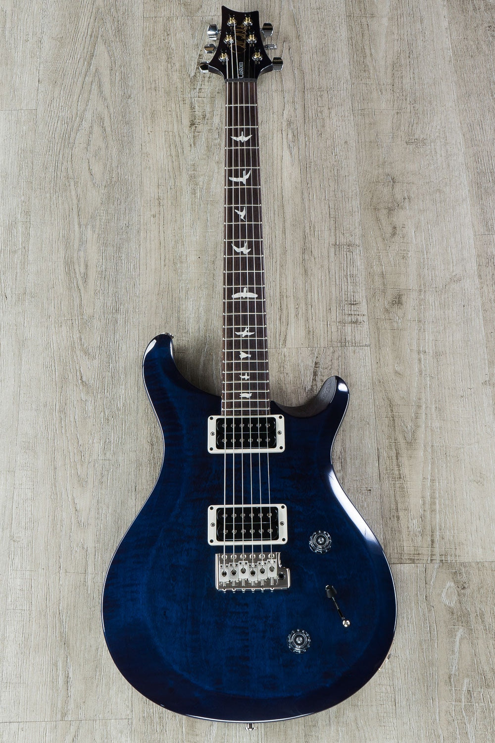 PRS Paul Reed Smith S2 Custom 22 Solidbody Electric Guitar Bird Inlay Whale Blue