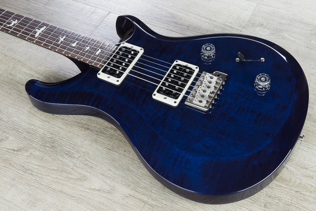 PRS Paul Reed Smith S2 Custom 22 Solidbody Electric Guitar Bird Inlay Whale Blue