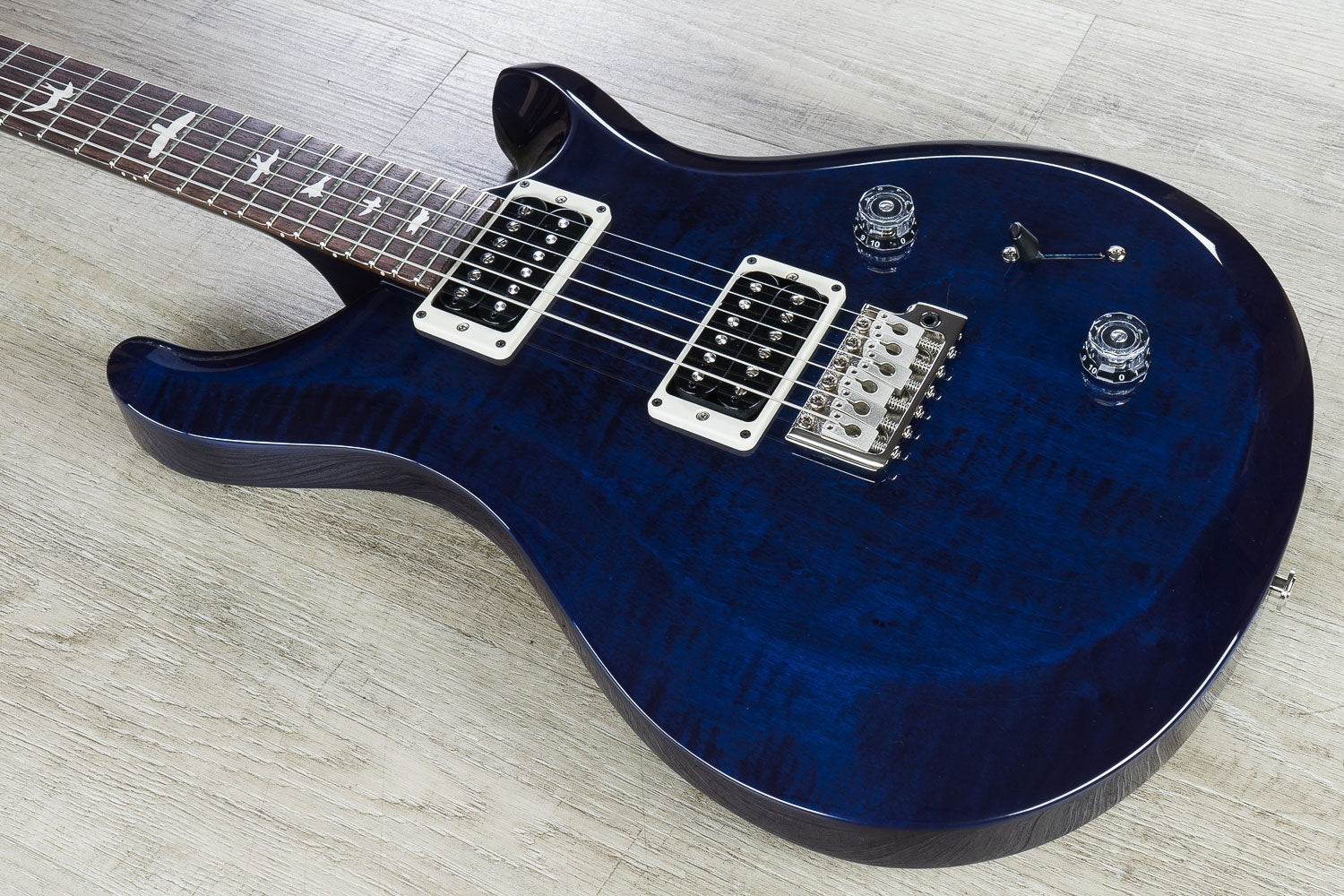 PRS Paul Reed Smith S2 Custom 22 Solidbody Electric Guitar Bird Inlay Whale Blue