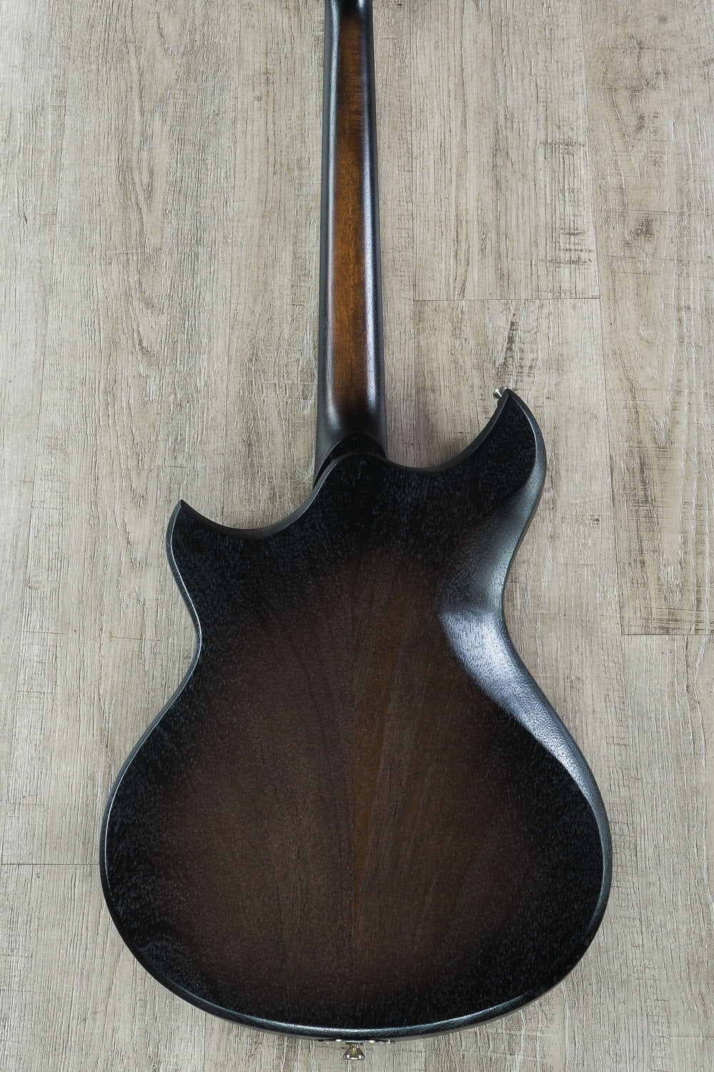 Dunable Cyclops Electric Guitar Mahogany Body Ebony Fretboard Amber Burst Satin