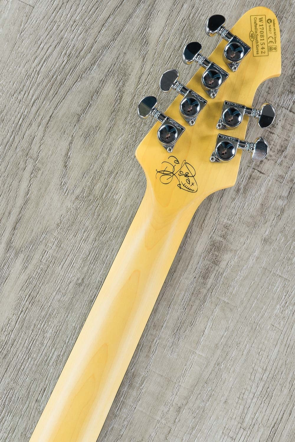 Schecter DJASHBAS-CG DJ Ashba, Sustainiac, Electric Guitar - Carbon Grey