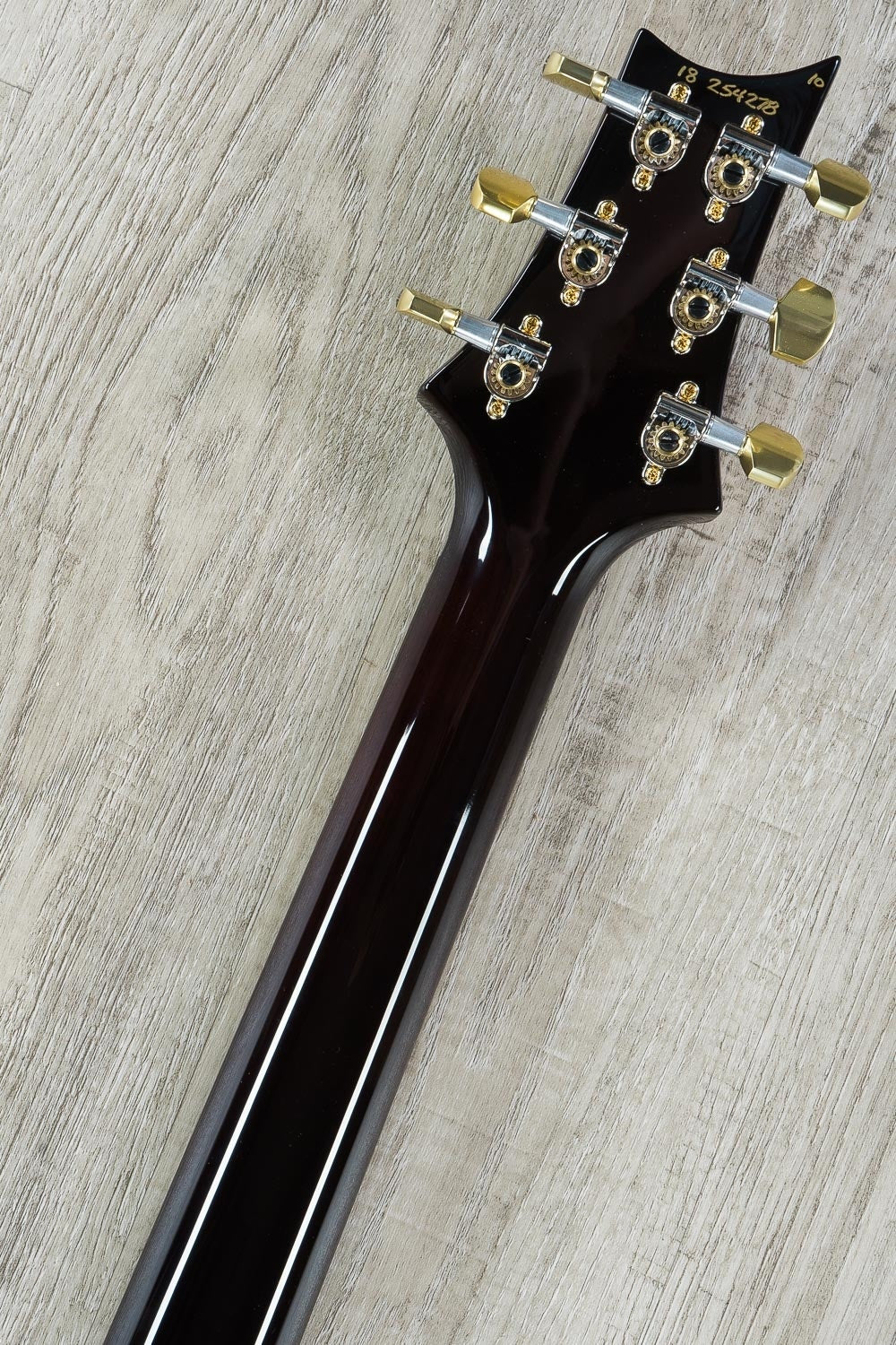 PRS Paul Reed Smith Limited Edition Special 22 Semi-Hollow 10-Top Electric Guitar with Hard Case - Black Gold Burst Wrap