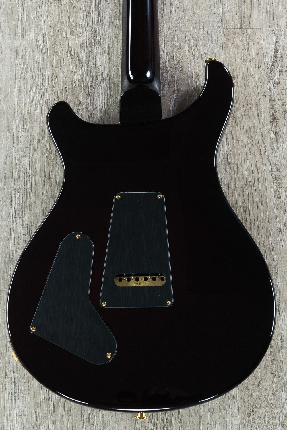 PRS Paul Reed Smith Limited Edition Special 22 Semi-Hollow 10-Top Electric Guitar with Hard Case - Black Gold Burst Wrap