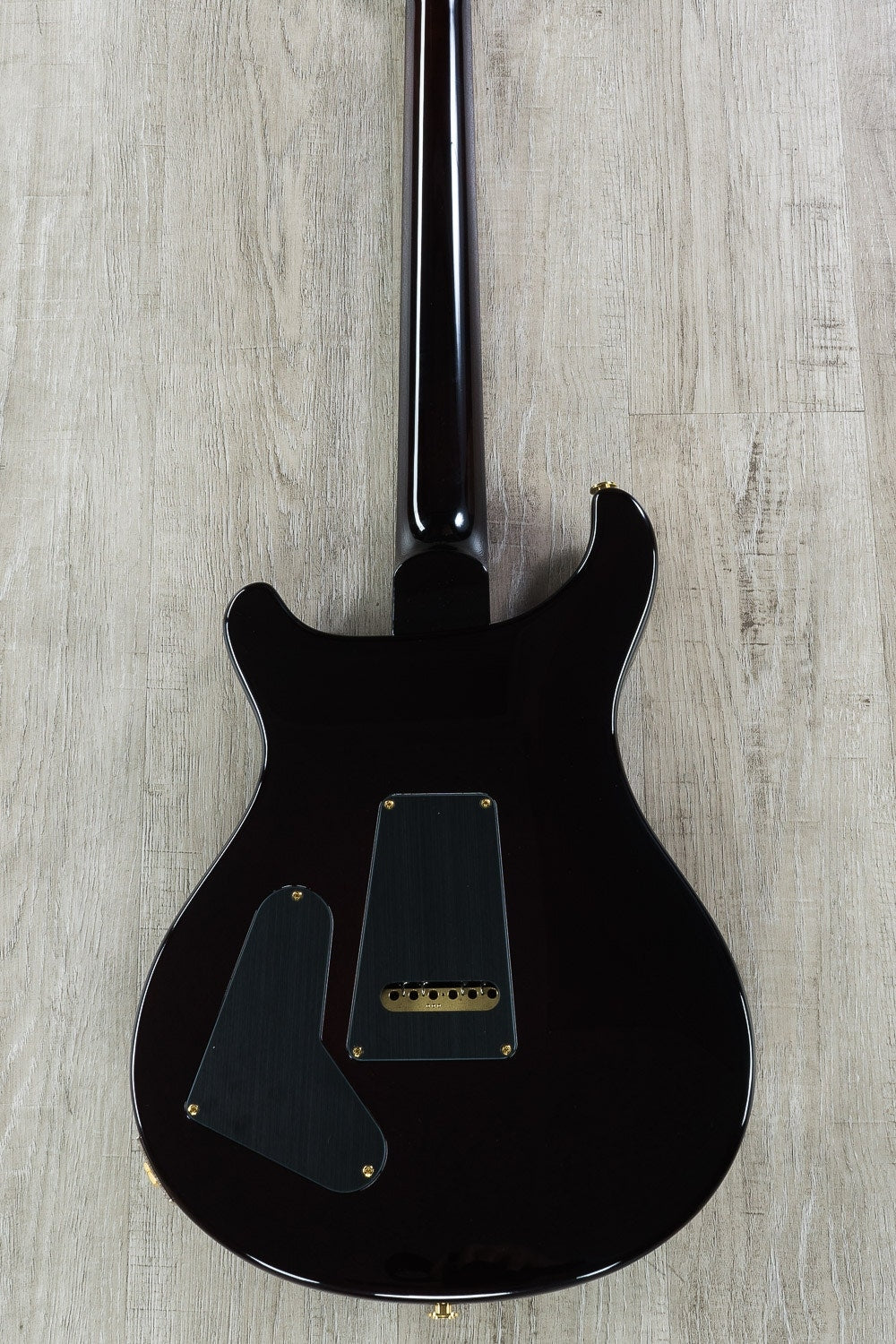 PRS Paul Reed Smith Limited Edition Special 22 Semi-Hollow 10-Top Electric Guitar with Hard Case - Black Gold Burst Wrap