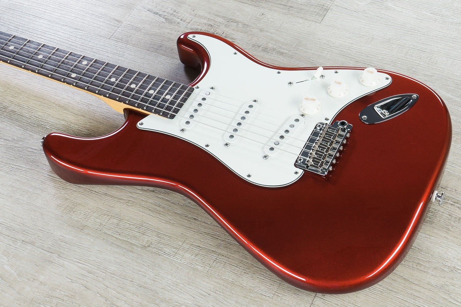 Suhr Classic Pro Electric Guitar with Indian Rosewood Fingerboard, SSS, SSCII - Candy Apple Red