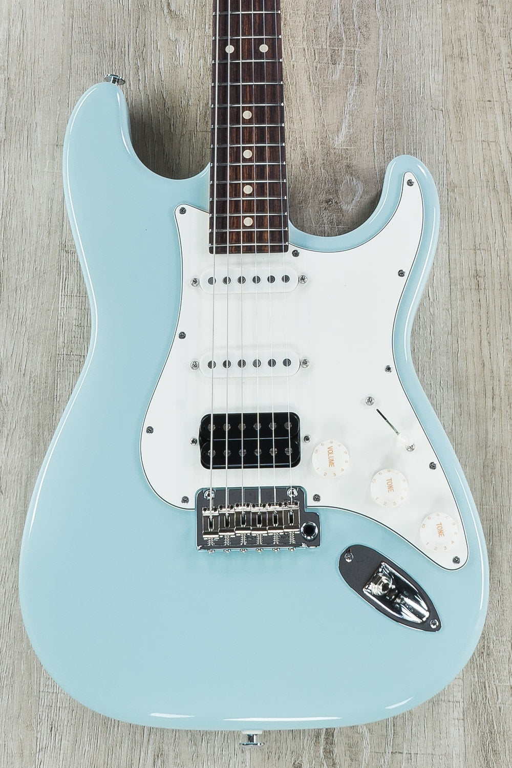 Suhr Classic S Electric Guitar, HSS, Indian Rosewood Fingerboard, SSCII, Deluxe Gig Bag - Sonic Blue