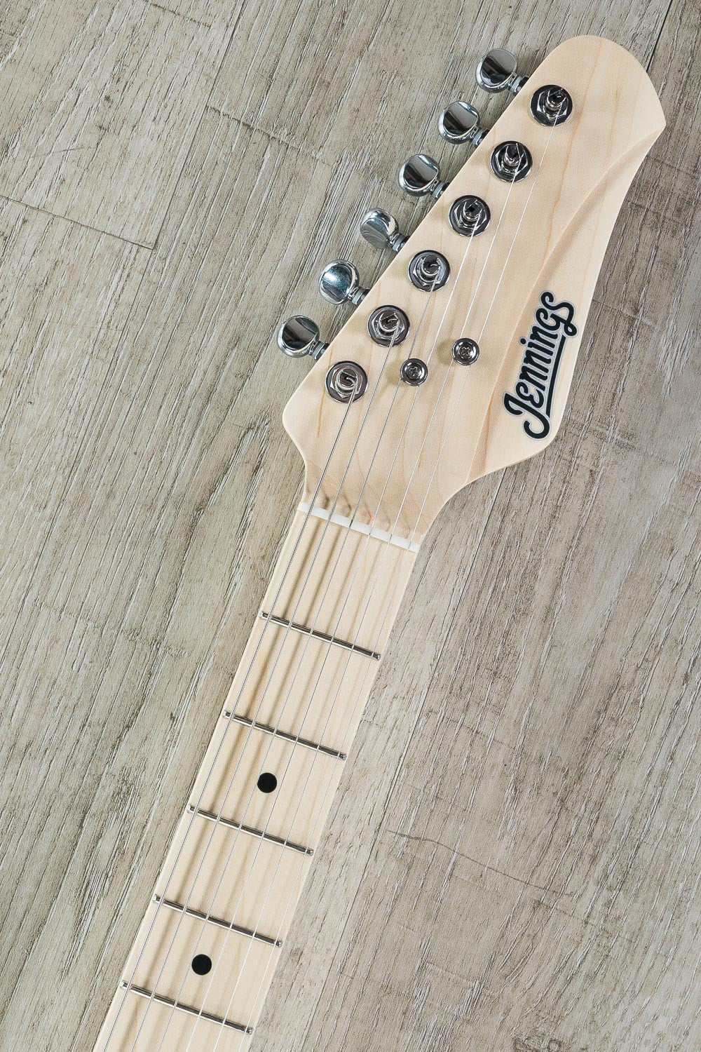 Jennings Guitars Navigator Electric Guitar Trans White