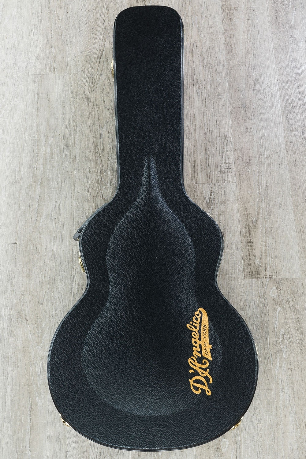 D'Angelico Excel DC Semi-Hollow Electric Guitar, Pau Ferro Fingerboard, Hard Case - Vintage Sunburst