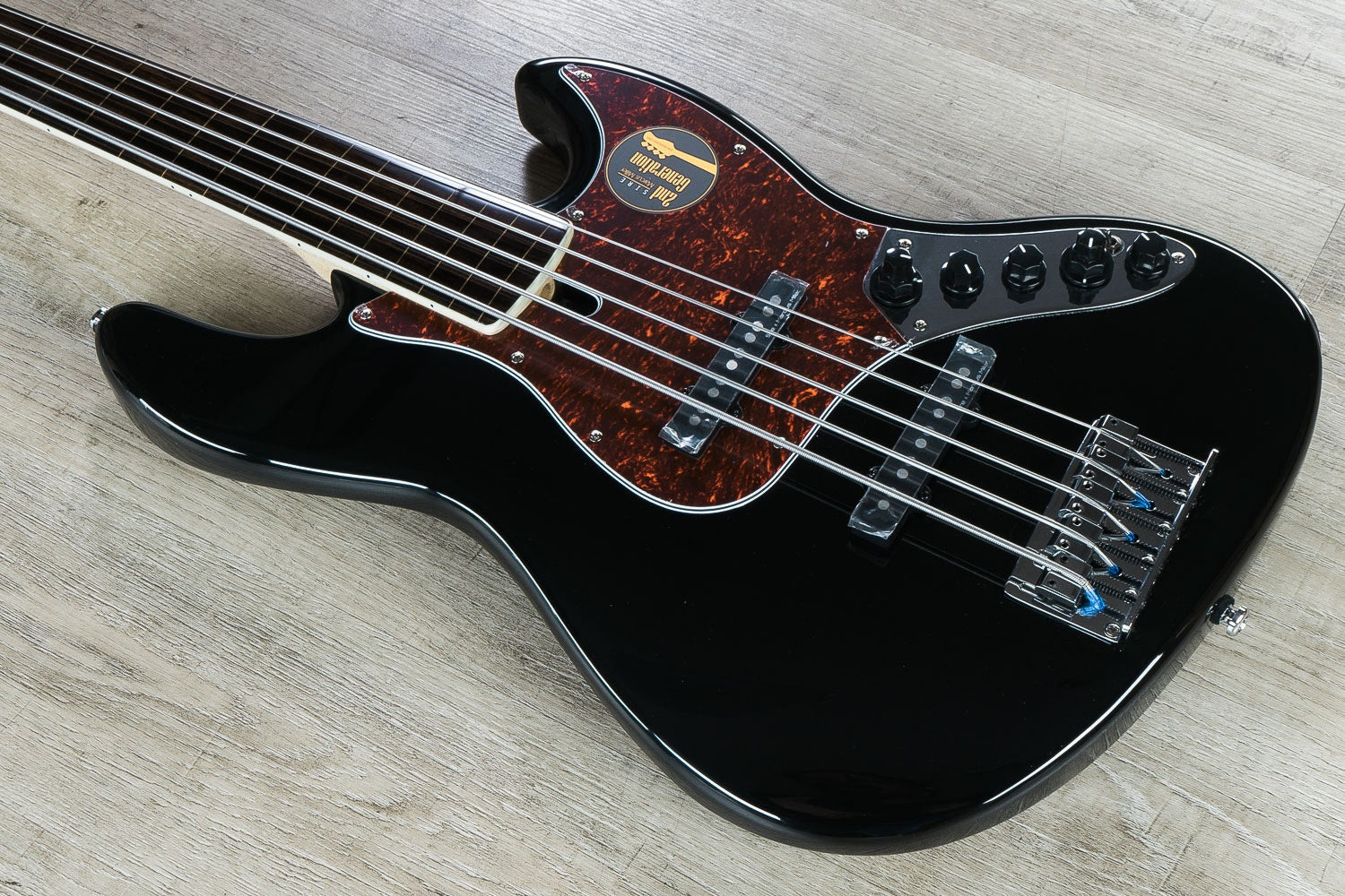 Sire Marcus Miller V7 Alder Fretless 2nd Gen 5-String Bass Guitar BK Black w/ Bag