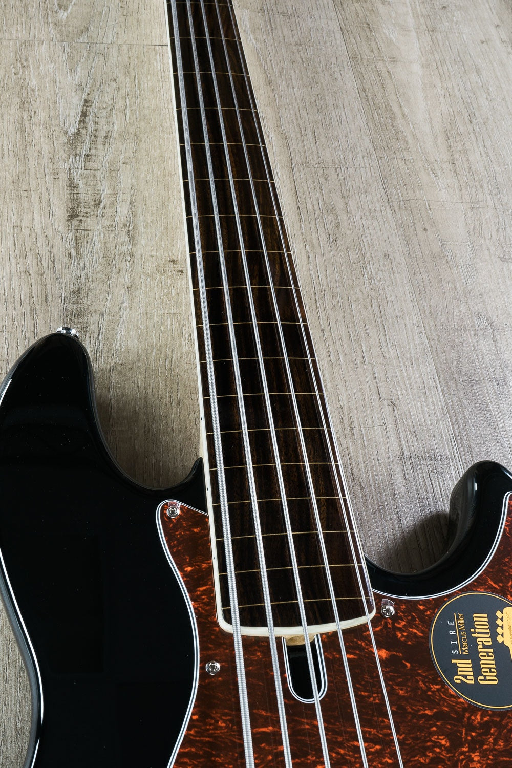 Sire Marcus Miller V7 Alder Fretless 2nd Gen 5-String Bass Guitar BK Black w/ Bag