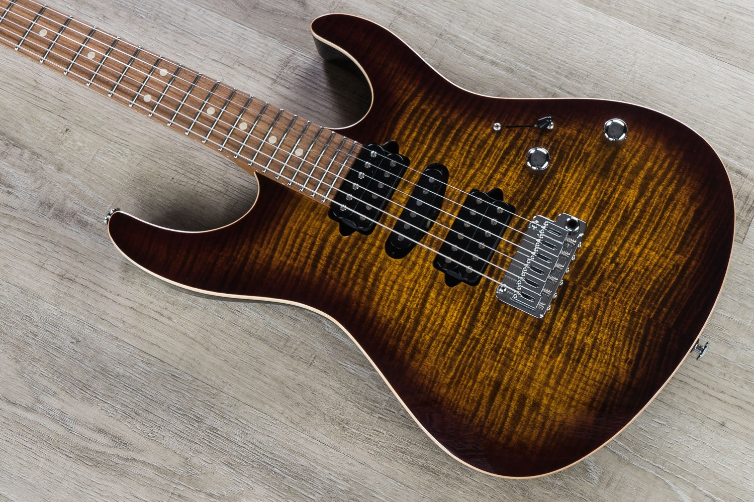 Suhr Modern Plus Electric Guitar, HSH, Pau Ferro Fingerboard, Bengal Burst