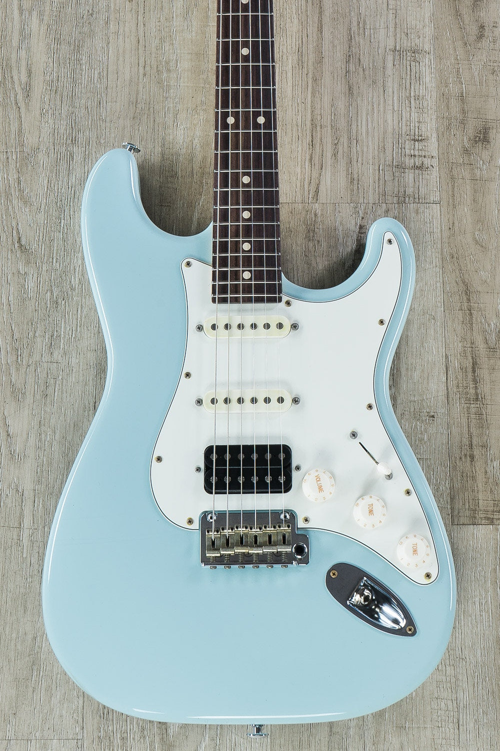 Suhr Classic S Antique HSS Electric Guitar, Indian Rosewood Fingerboard, SSCII, Deluxe Gig Bag - Sonic Blue