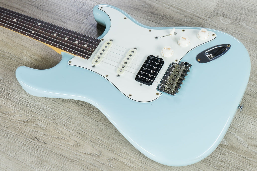 Suhr Classic S Antique HSS Electric Guitar, Indian Rosewood Fingerboard, SSCII, Deluxe Gig Bag - Sonic Blue