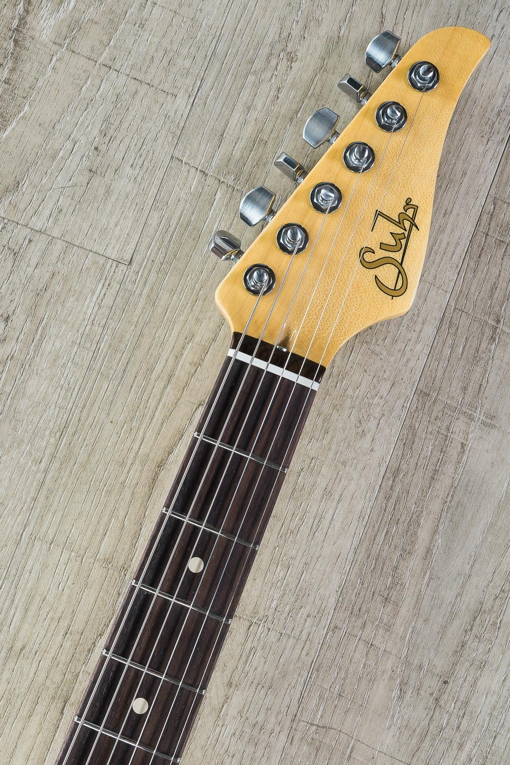 Suhr Classic S Antique HSS Electric Guitar, Indian Rosewood Fingerboard, SSCII, Deluxe Padded Gig Bag - Olympic White