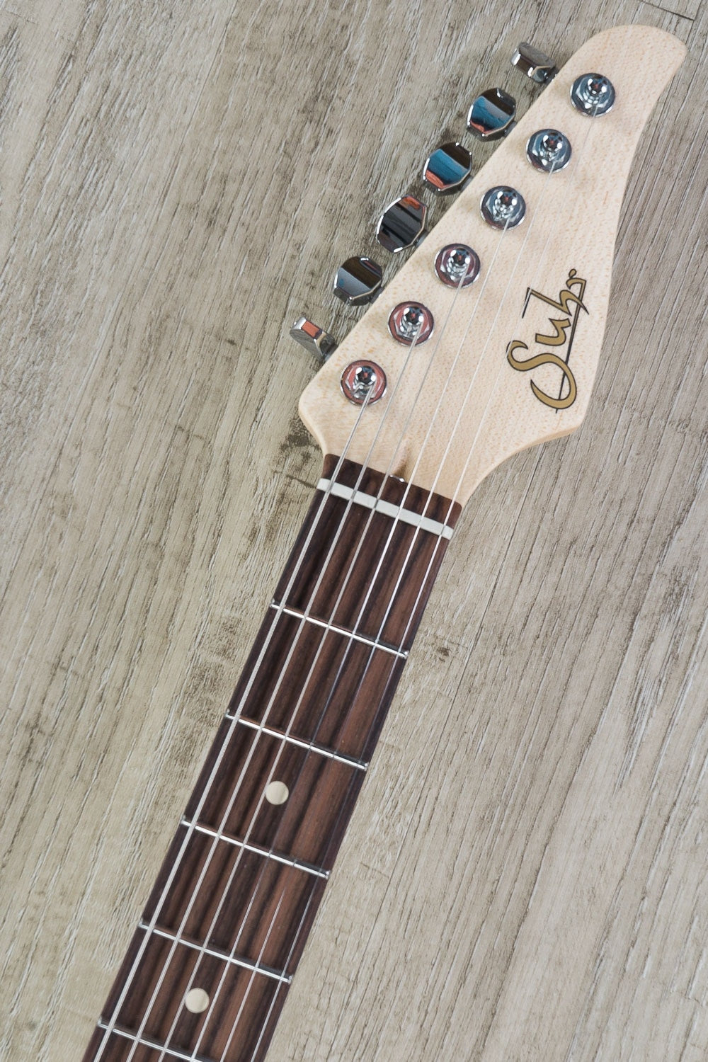 Suhr Standard HSS Electric Guitar, Indian Rosewood Fingerboard, SSCII, Deluxe Gig Bag - Orange Crush Metallic