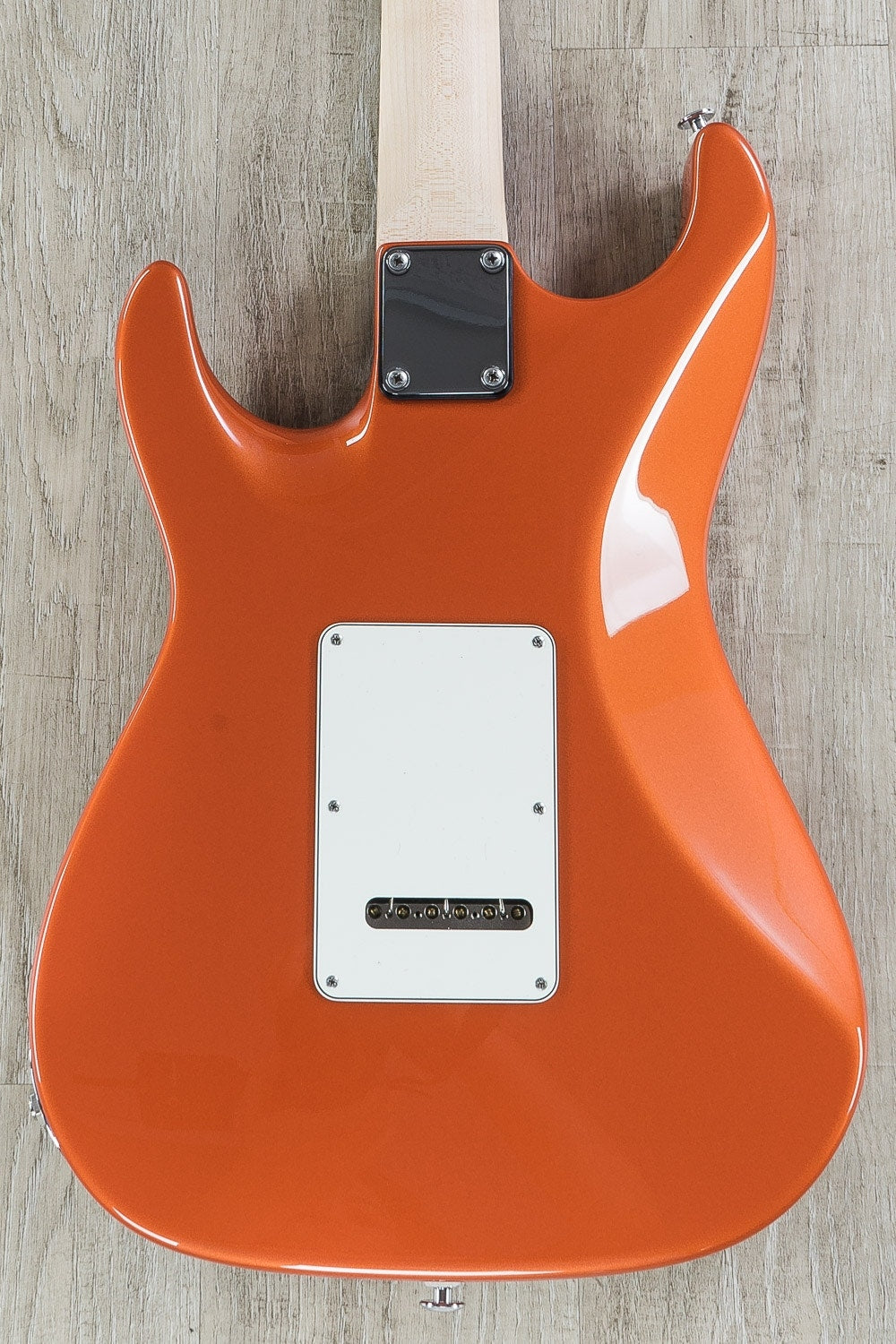 Suhr Standard HSS Electric Guitar, Indian Rosewood Fingerboard, SSCII, Deluxe Gig Bag - Orange Crush Metallic