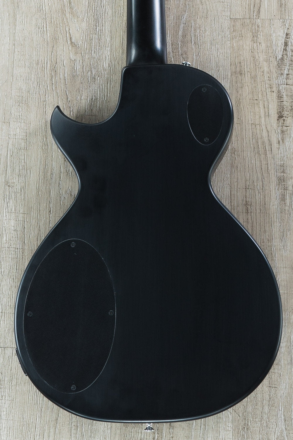 Zemaitis A24MF Dragonheart Metal Front Electric Guitar, Rosewood Fretboard, Hard Case - Black (B-Stock)