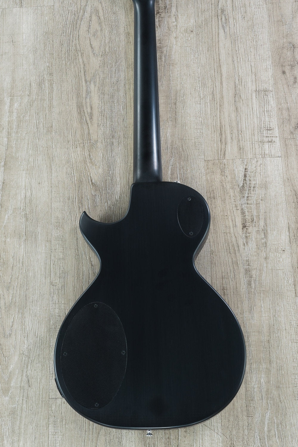 Zemaitis A24MF Dragonheart Metal Front Electric Guitar, Rosewood Fingerboard, Hard Case - Black (B-Stock)