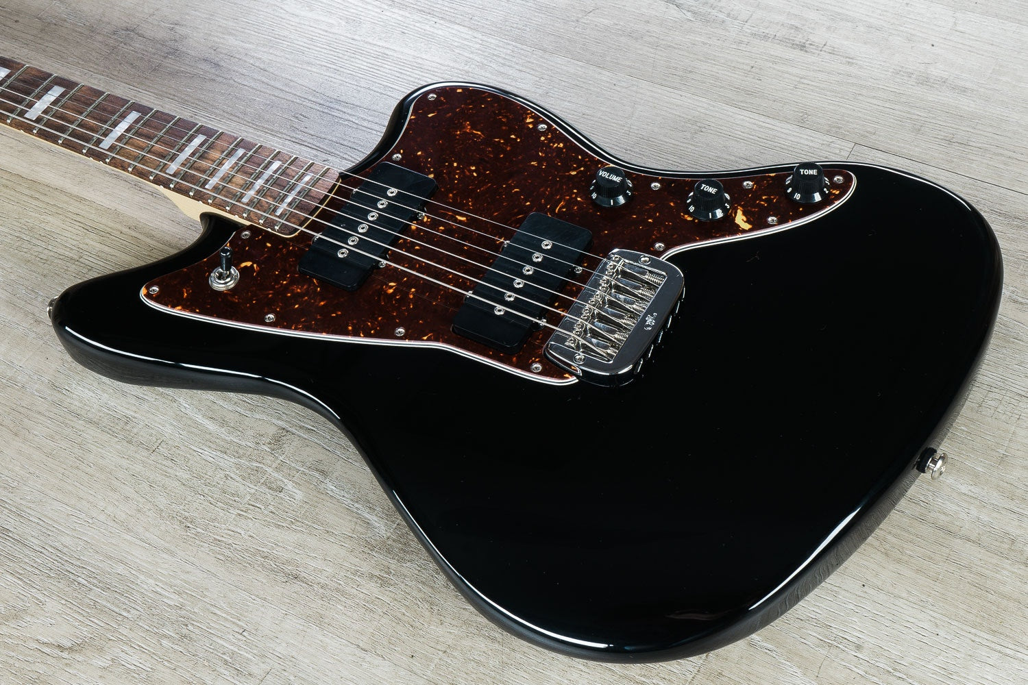 G&L USA Doheny Electric Guitar, Caribbean Rosewood Fingerboard, Hard Case - Jet Black