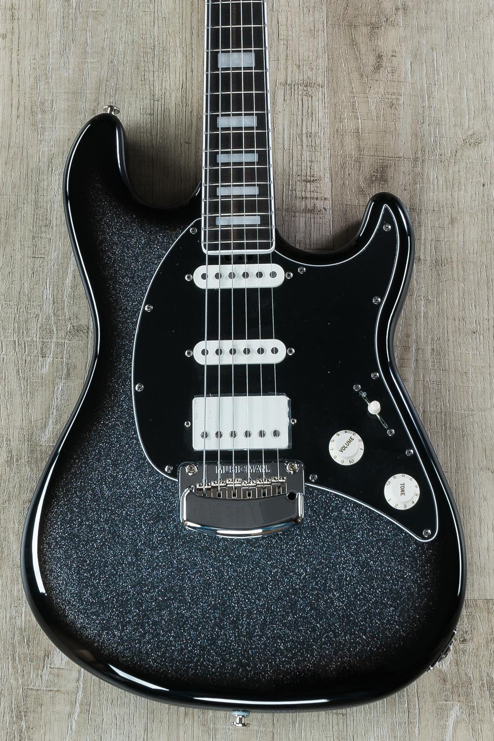Ernie Ball Music Man Limited BFR Cutlass HSS Electric Guitar Smoked Chrome