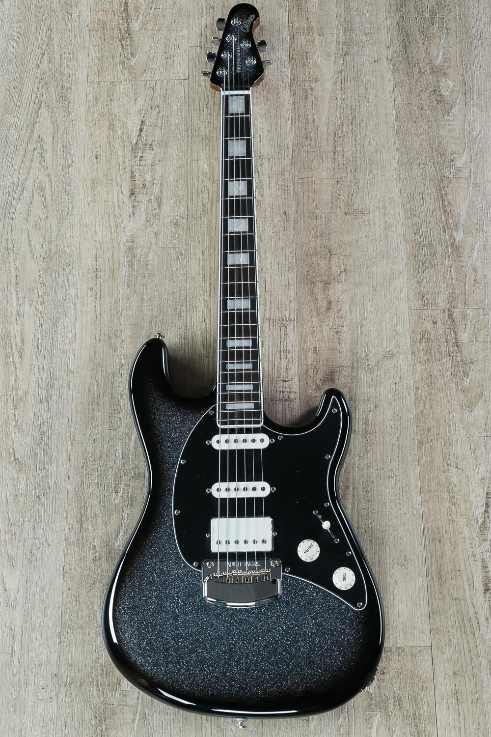 Ernie Ball Music Man Limited BFR Cutlass HSS Electric Guitar Smoked Chrome
