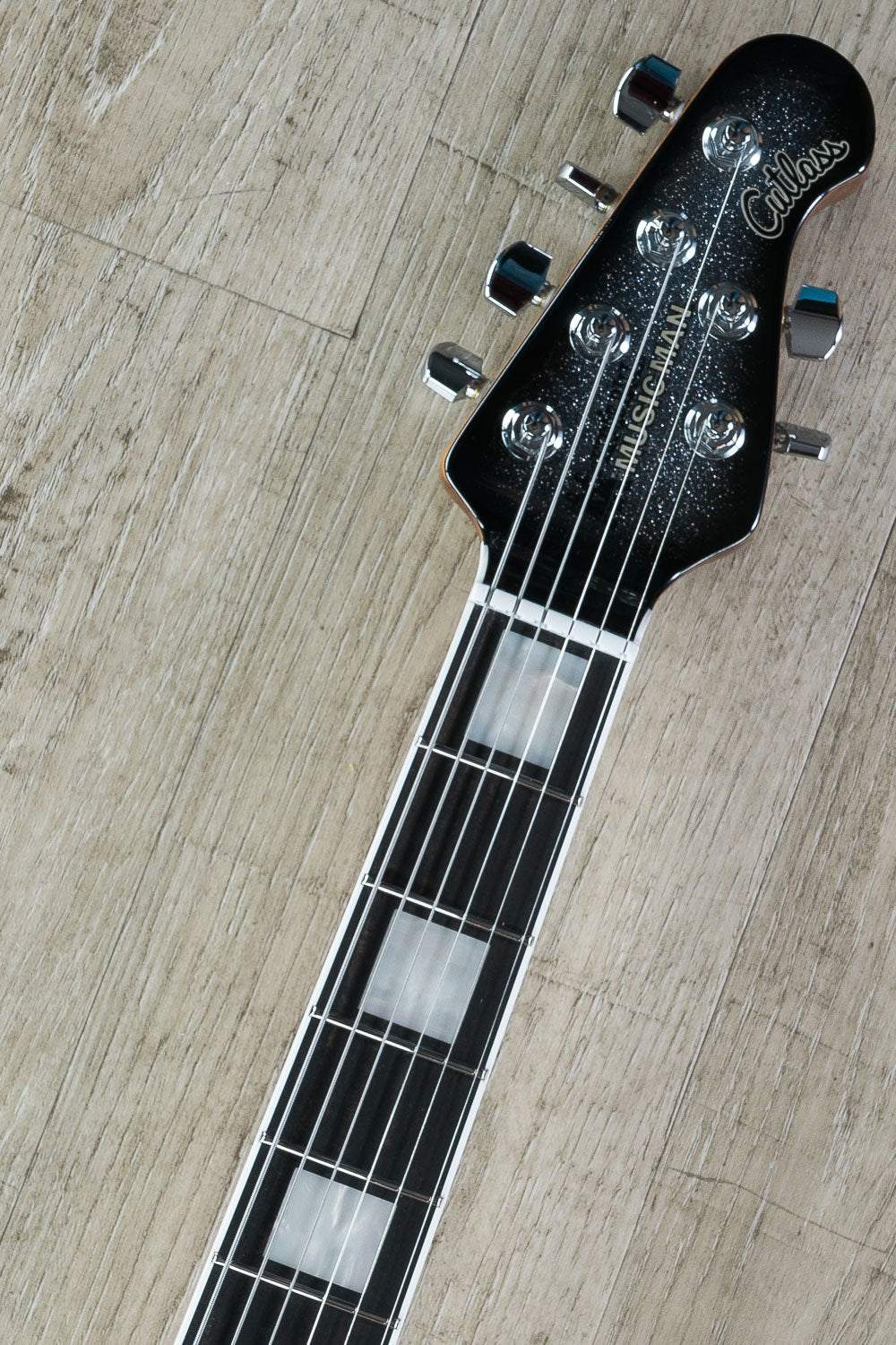 Ernie Ball Music Man Limited BFR Cutlass HSS Electric Guitar Smoked Chrome