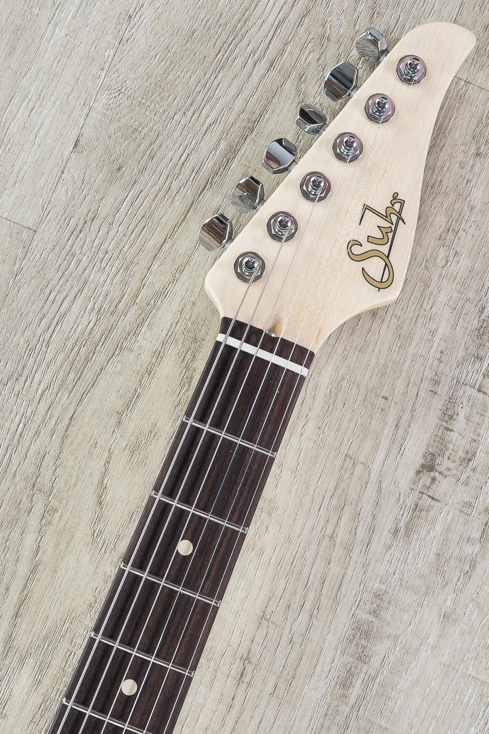 Suhr Standard HSS Electric Guitar, Indian Rosewood Fingerboard, SSCII, Deluxe Padded Gig Bag - Olympic White