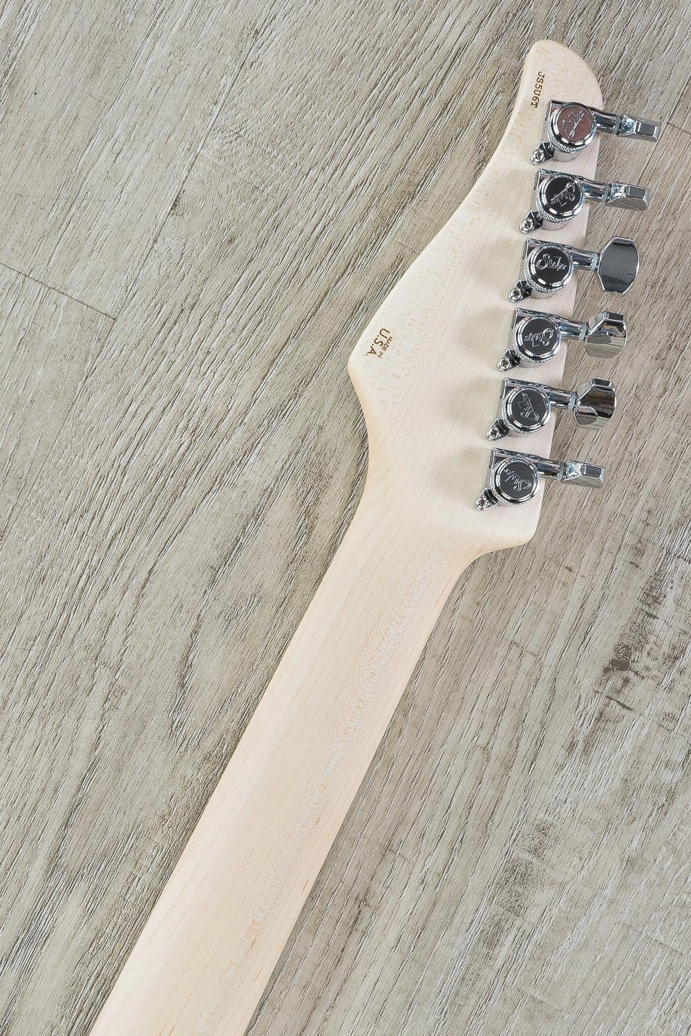 Suhr Standard HSS Electric Guitar, Maple Fingerboard, SSCII, Deluxe Padded Gig Bag - Olympic White