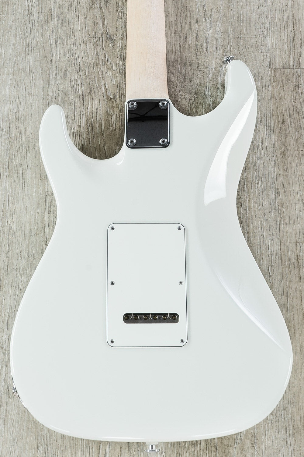 Suhr Standard HSS Electric Guitar, Maple Fingerboard, SSCII, Deluxe Padded Gig Bag - Olympic White