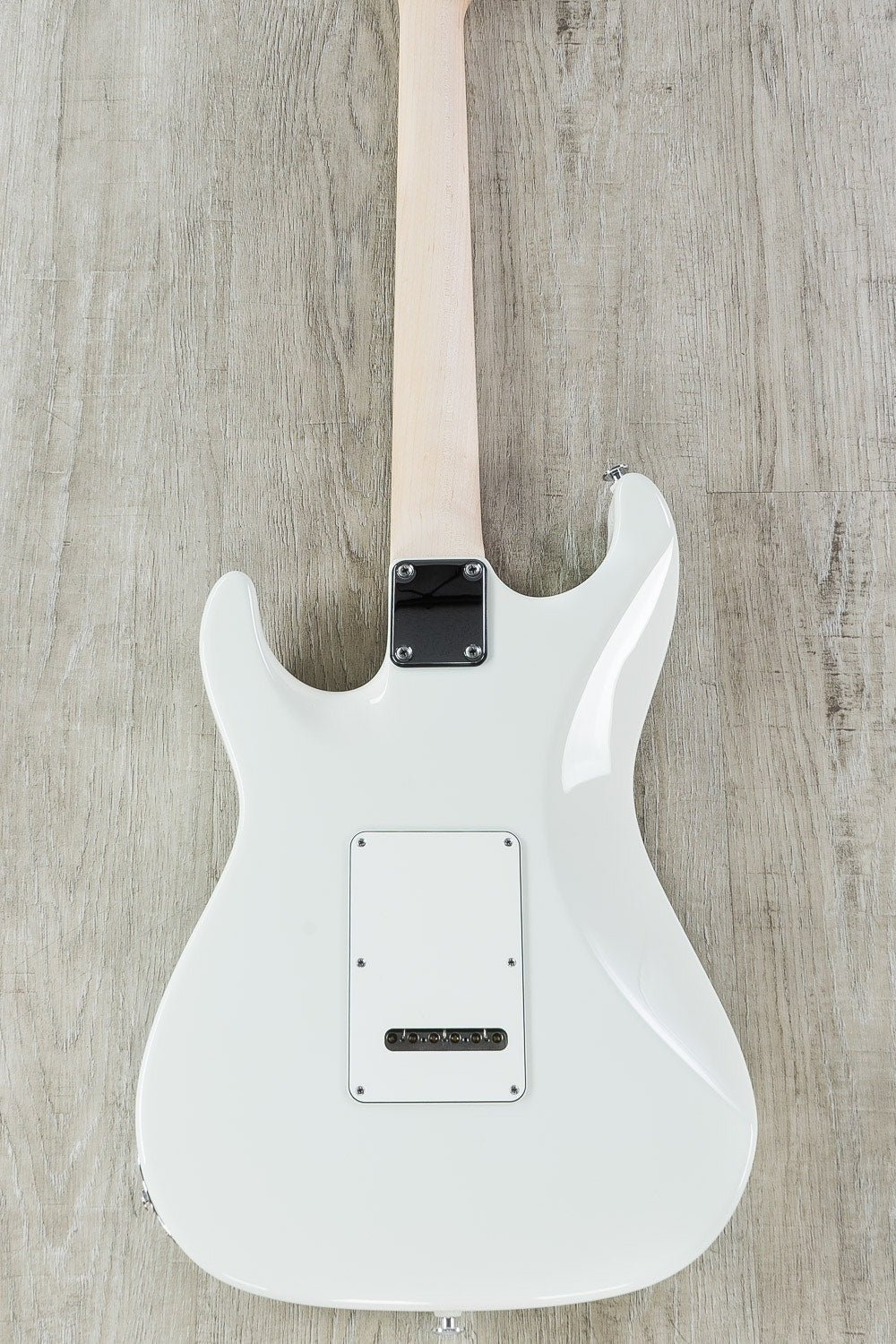 Suhr Standard HSS Electric Guitar, Maple Fingerboard, SSCII, Deluxe Padded Gig Bag - Olympic White