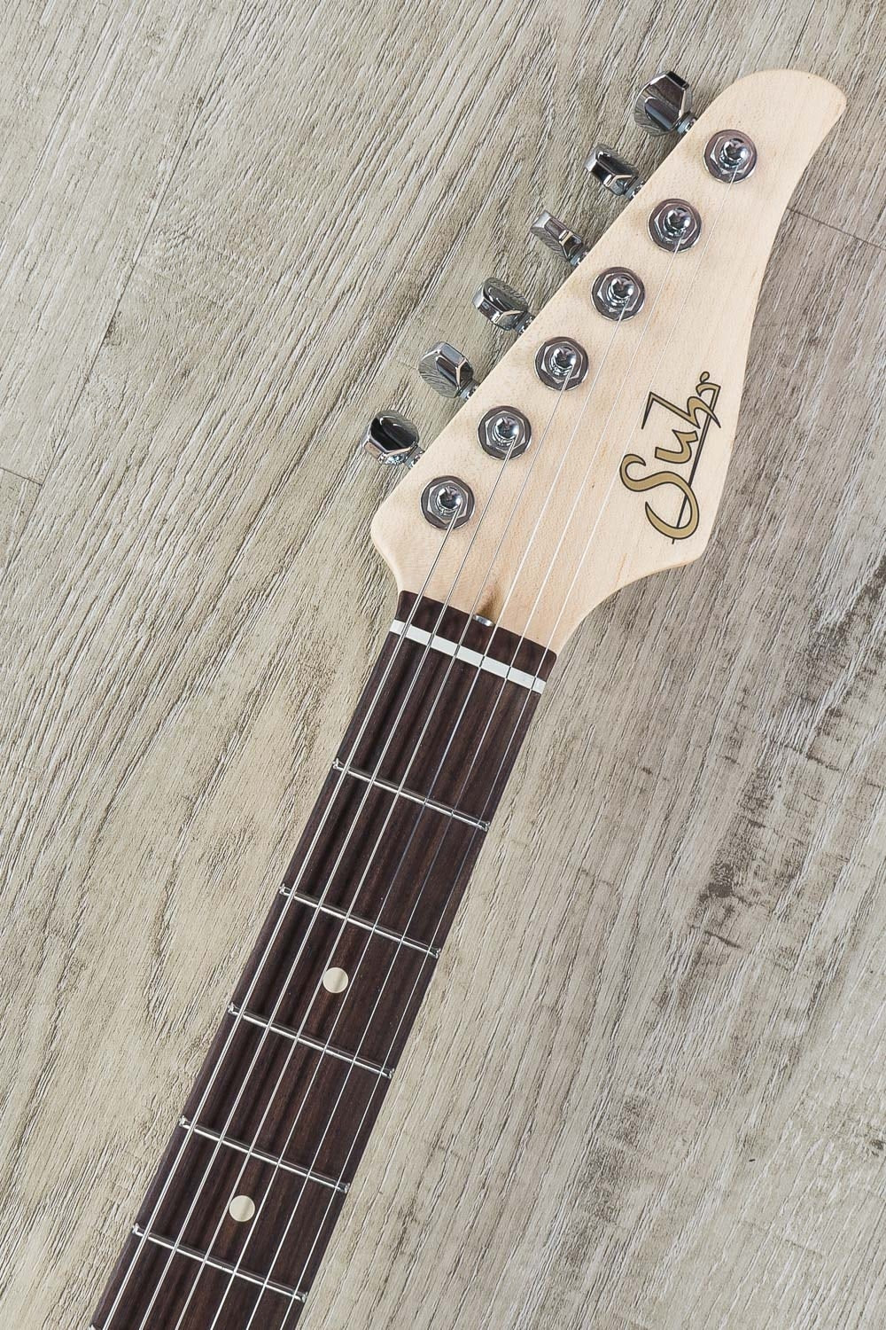 Suhr Standard HSS Electric Guitar, Indian Rosewood Fingerboard, SSCII, Deluxe Padded Gig Bag - Ocean Turquoise Metallic