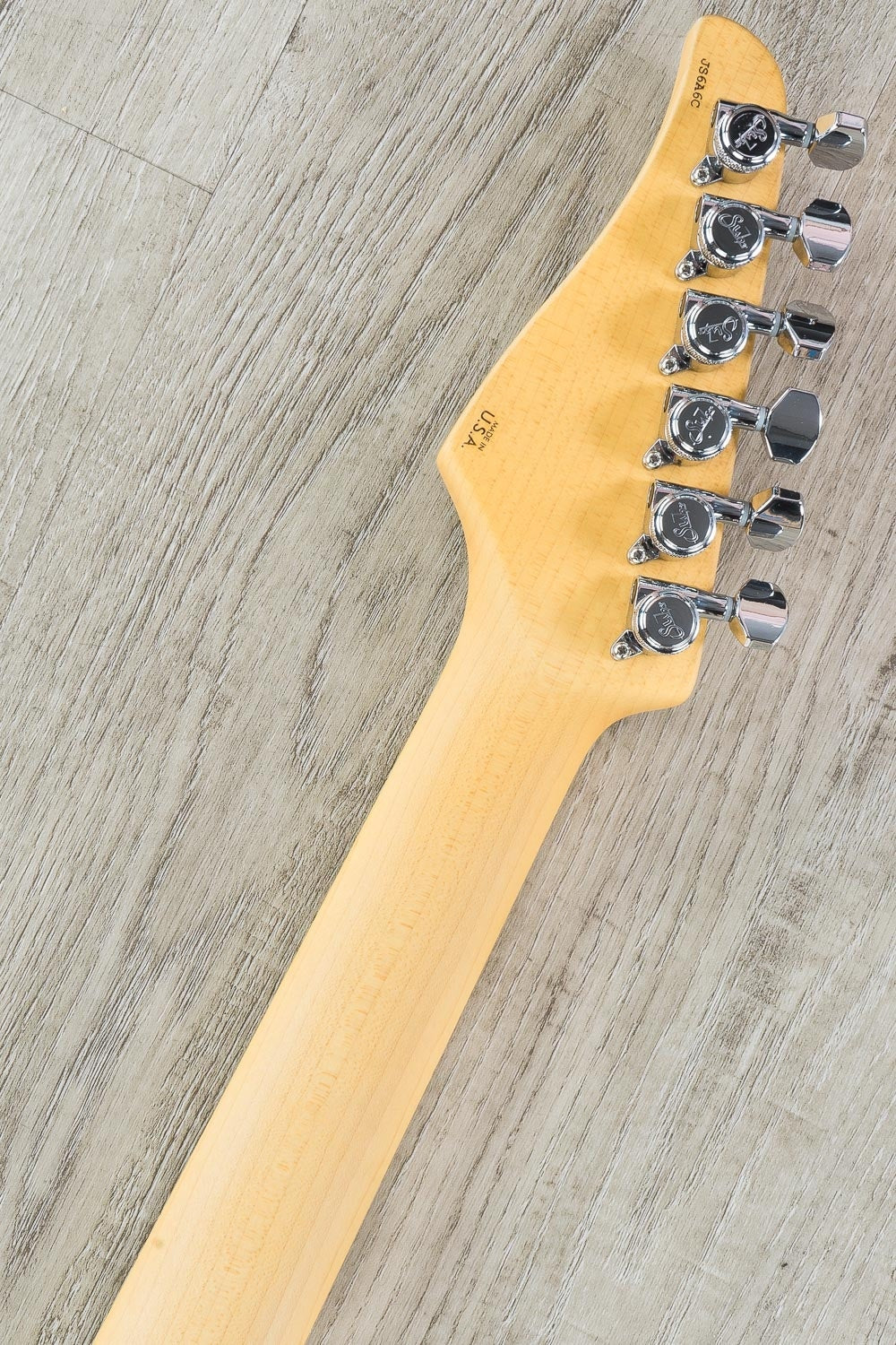 Suhr Classic Pro Electric Guitar, Tinted Maple Fingerboard, SSS, SSCII - Olympic White