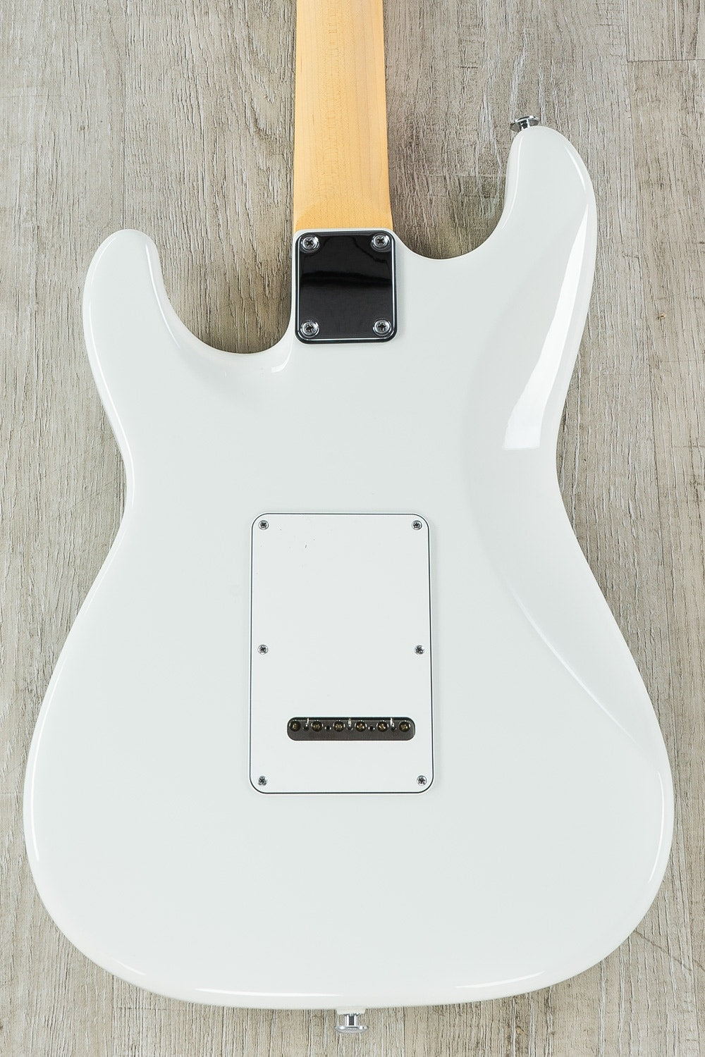Suhr Classic Pro Electric Guitar, Tinted Maple Fingerboard, SSS, SSCII - Olympic White