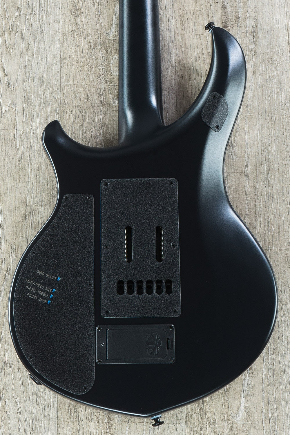Ernie Ball Music Man John Petrucci Majesty 6-String Electric Guitar, Ebony Fingerboard, Hard Case - Polar Noir