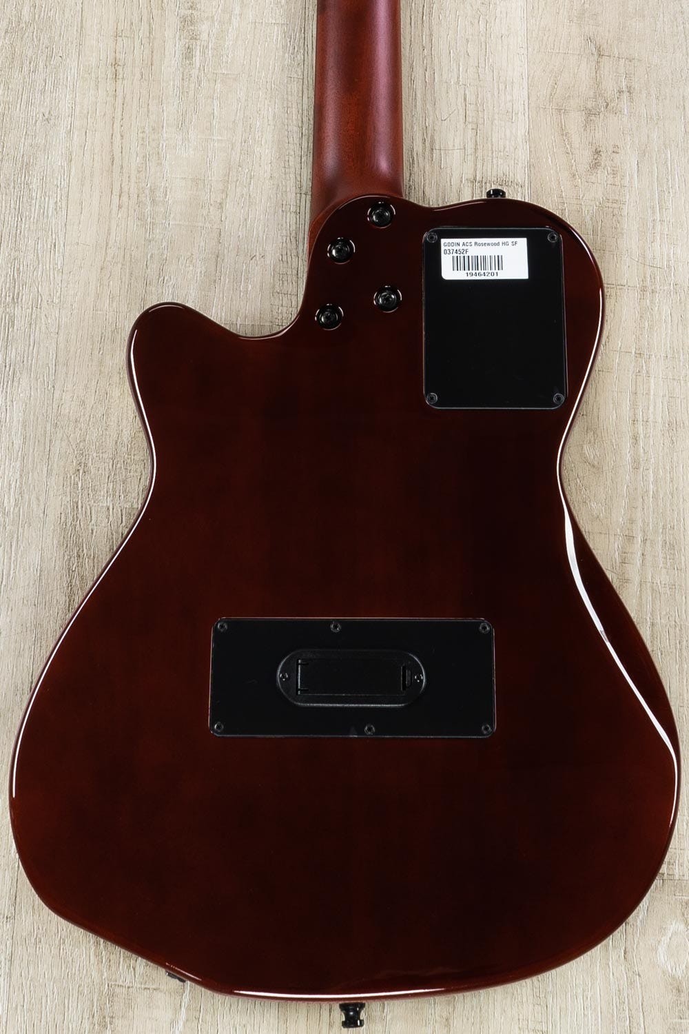 Godin 037452 ACS Nylon Synth Access, 2-Voice Acoustic-Electric Guitar with Bag - Rosewood HG (B-STOCK)