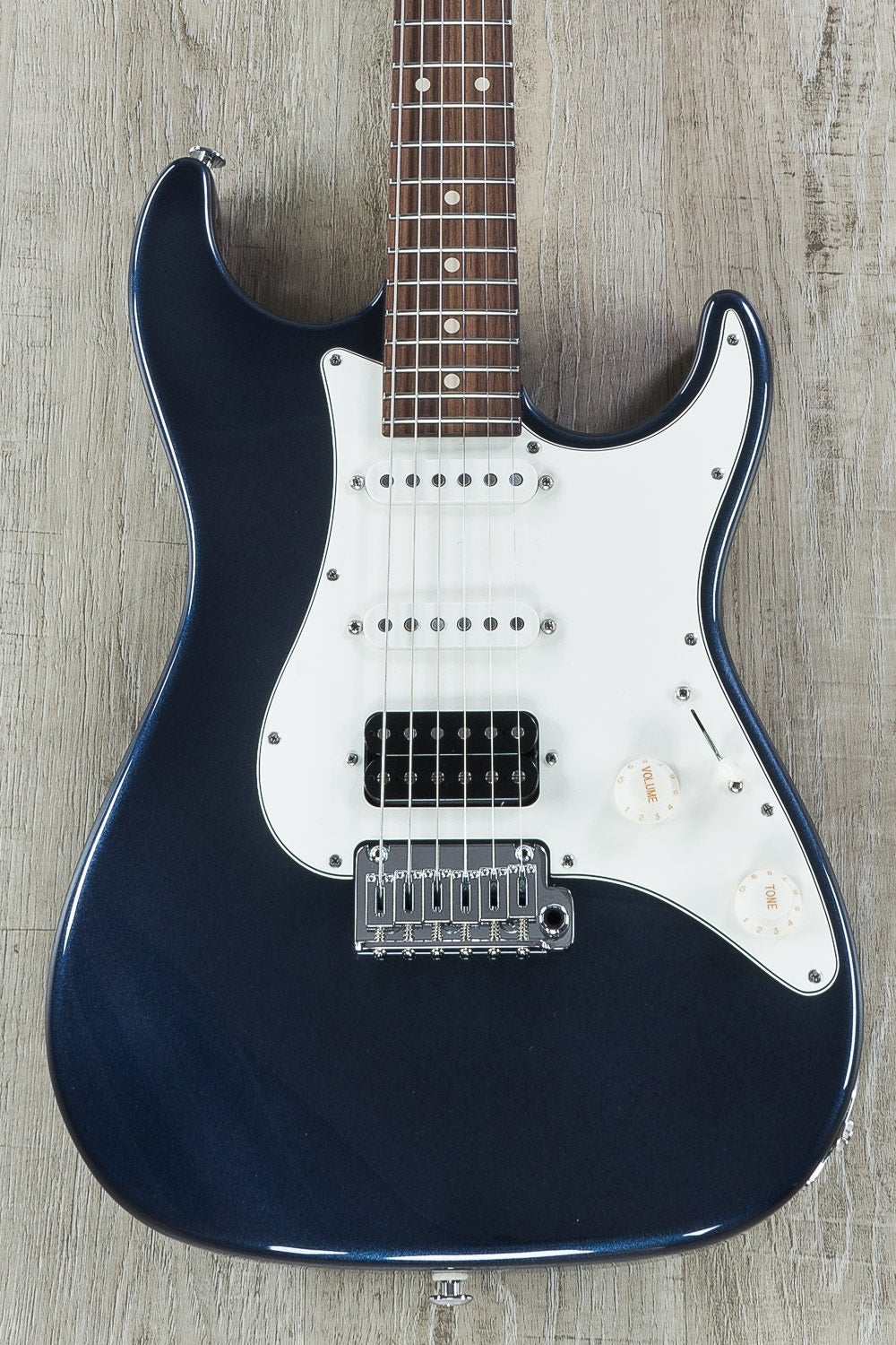 Suhr Standard HSS Electric Guitar, Indian Rosewood Fingerboard, SSCII, Deluxe Padded Gig Bag - Mercedes Blue Metallic