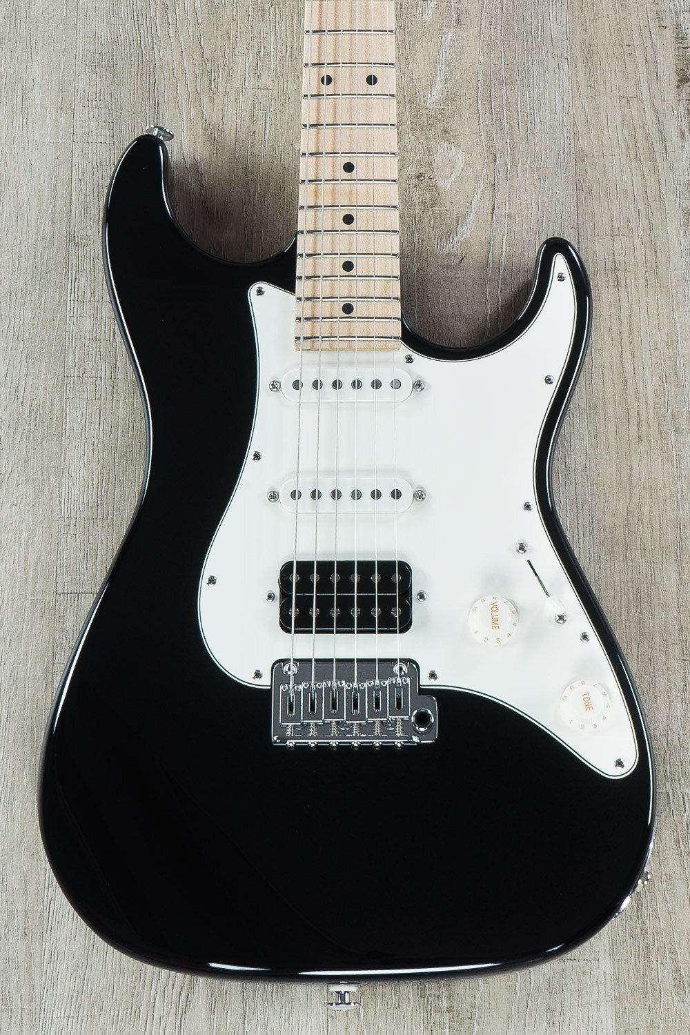 Suhr Standard HSS Electric Guitar, Maple Fingerboard, SSCII, Deluxe Padded Gig Bag - Black