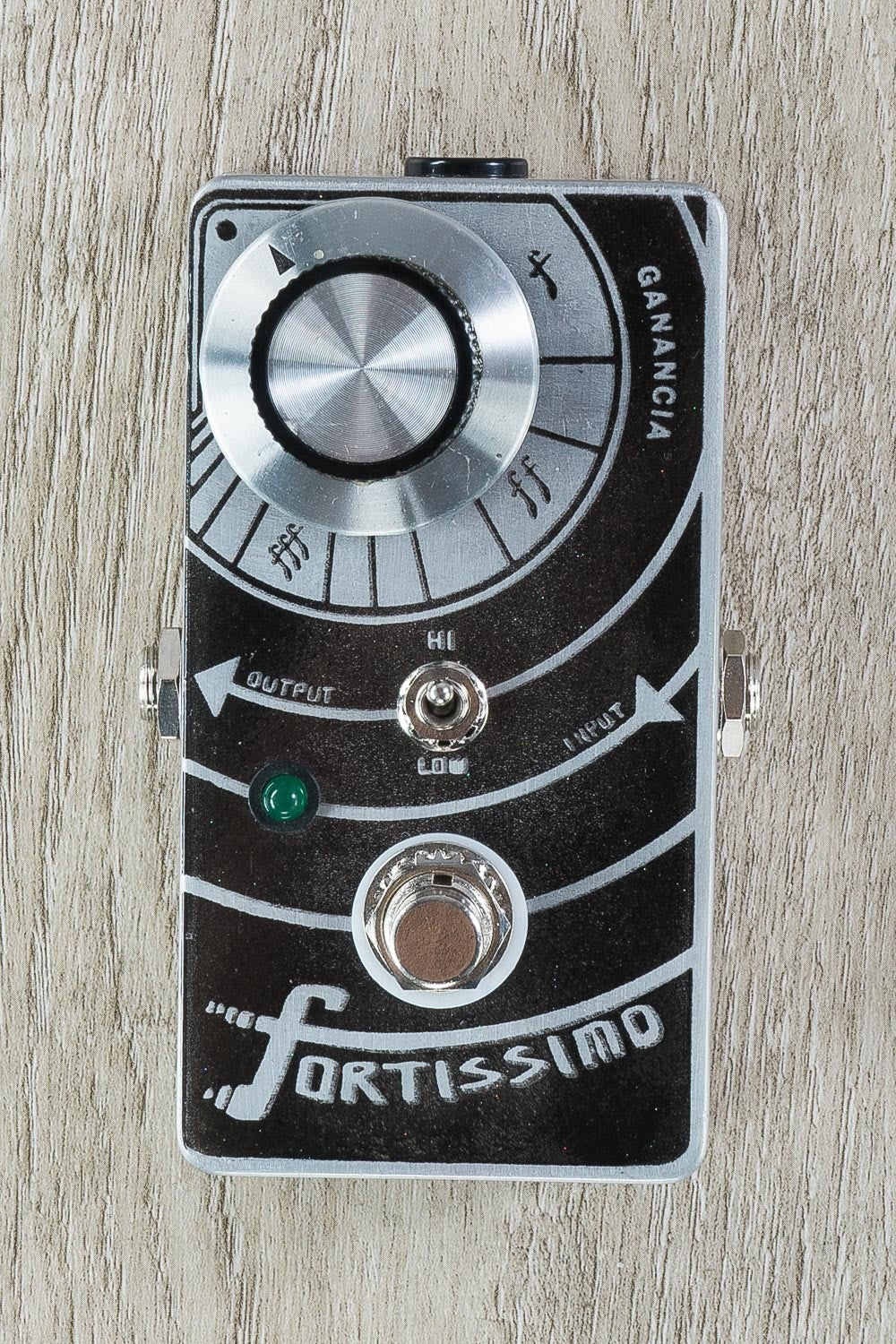 Paradox Fortissimo Boost / Overdrive Guitar Effects Pedal