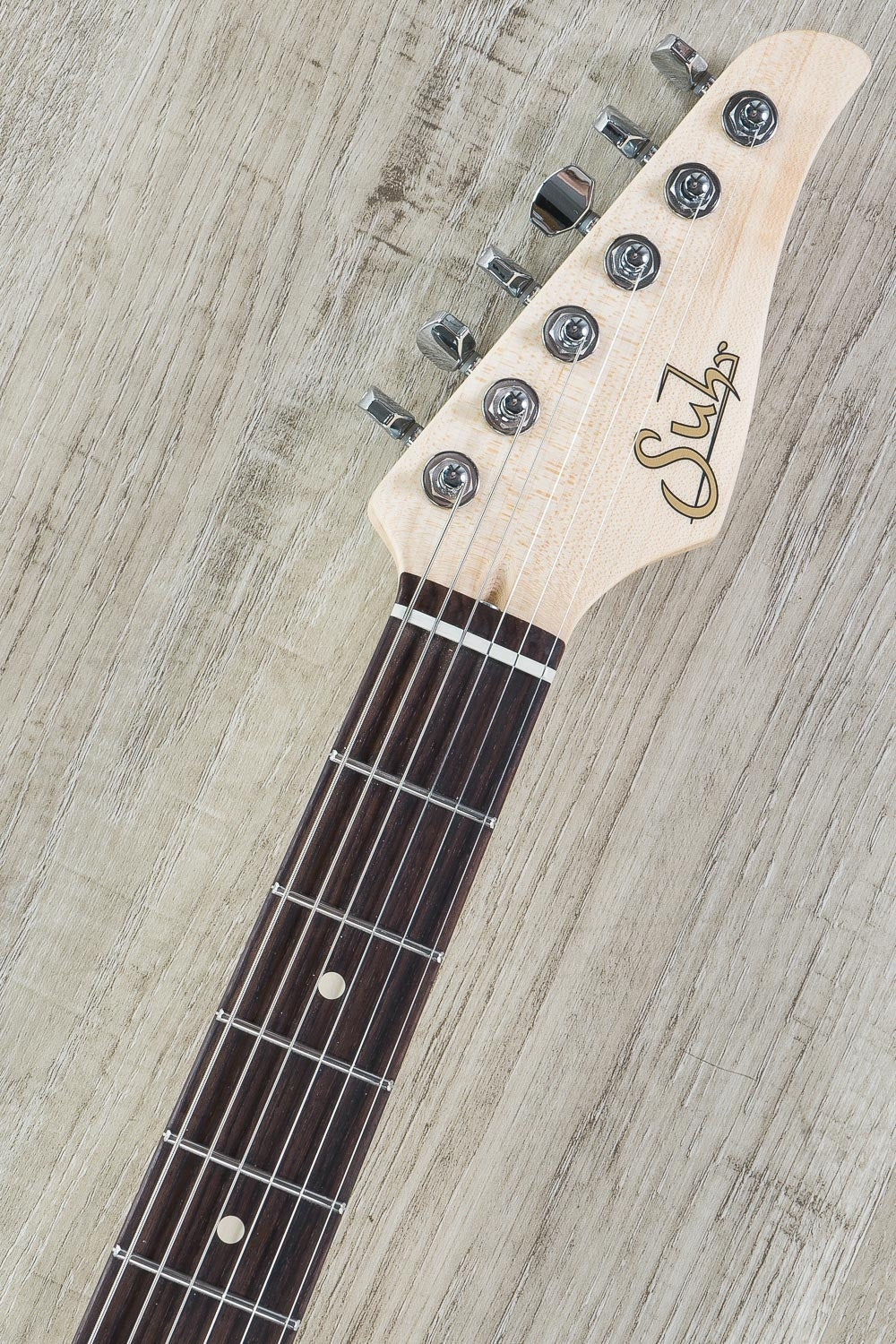 Suhr Standard Pro Electric Guitar, Indian Rosewood Fingerboard - Trans Black
