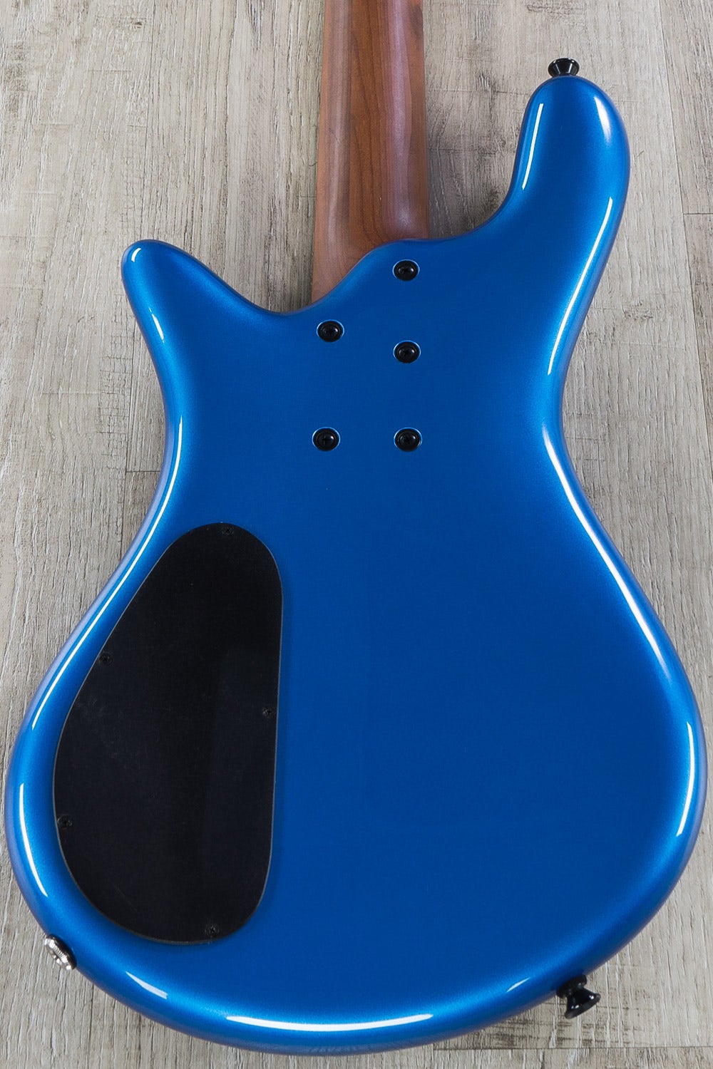 Spector Euro Bolt 4 Bass Guitar, Roasted Maple Fingerboard, Metallic Blue
