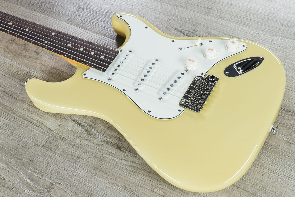 Suhr Guitars Classic S Electric Guitar, SSS, Indian Rosewood Fingerboard, Vintage Yellow