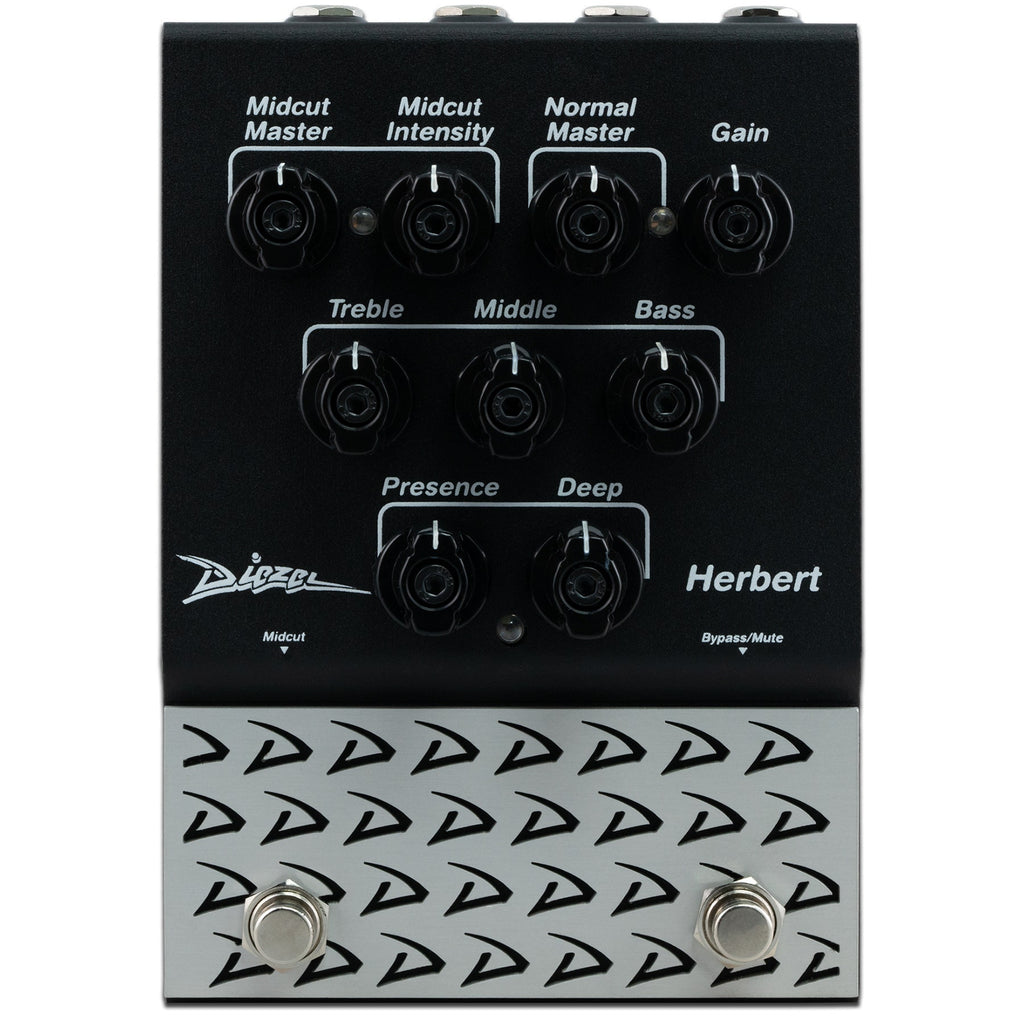Diezel Herbert All Analog High Gain Distortion Preamp Guitar Effects Pedal