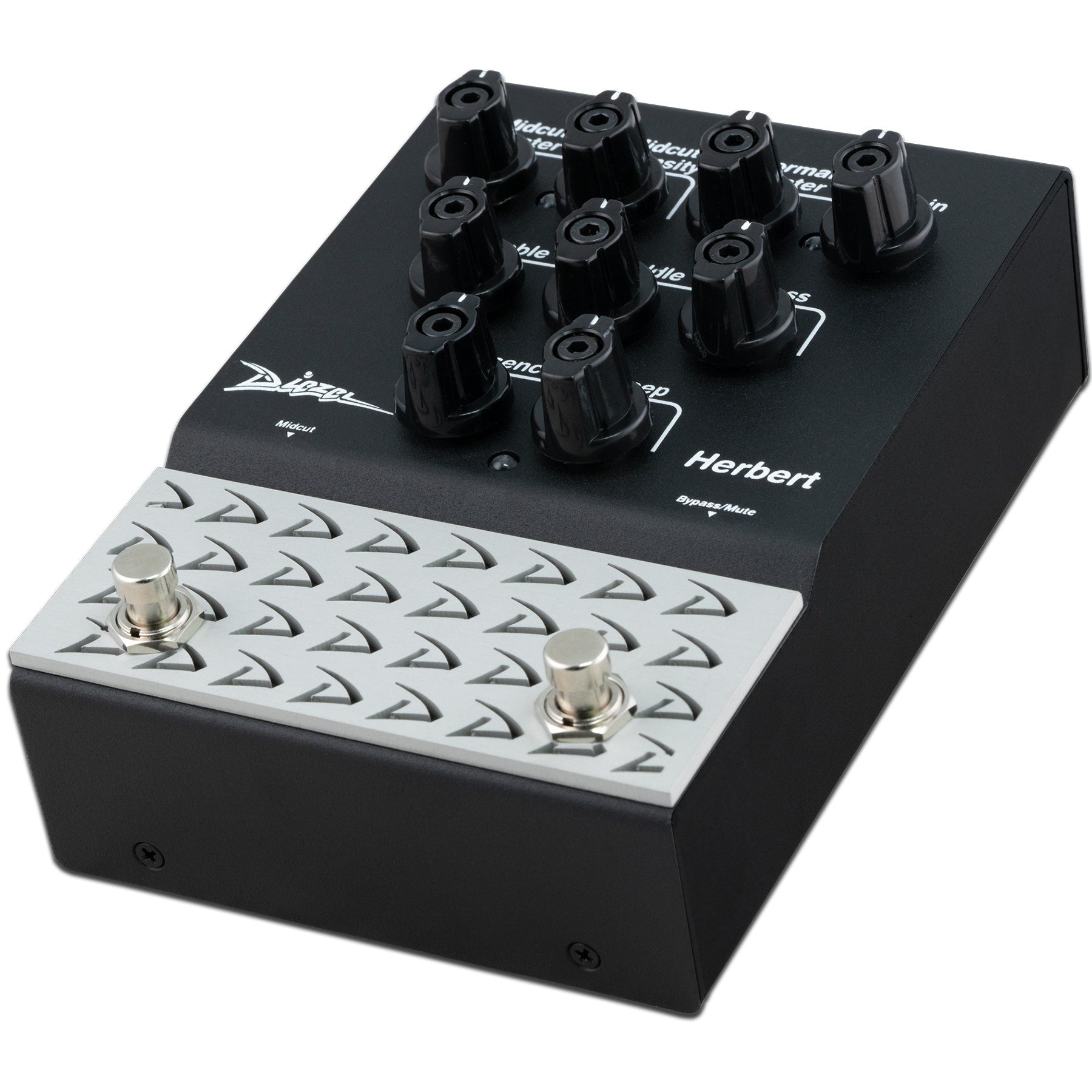 Diezel Herbert All Analog High Gain Distortion Preamp Guitar Effects Pedal