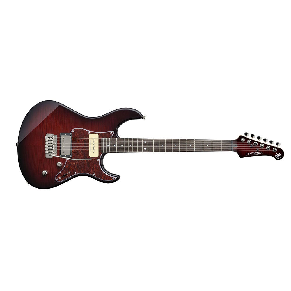 Yamaha B-Stock PAC611VFM Pacifica Electric Guitar - Dark Red Burst