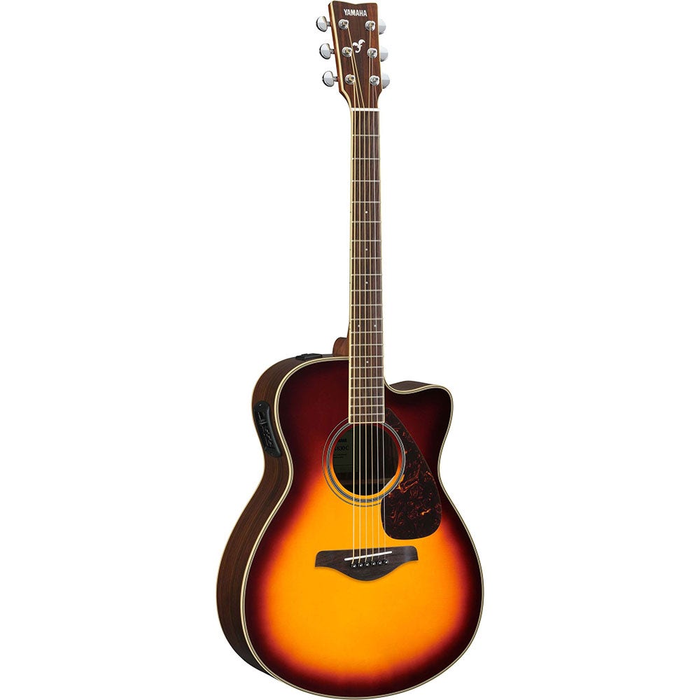 Yamaha B-Stock FSX830C FSX Series Small Body Acoustic Guitar - Brown Sunburst