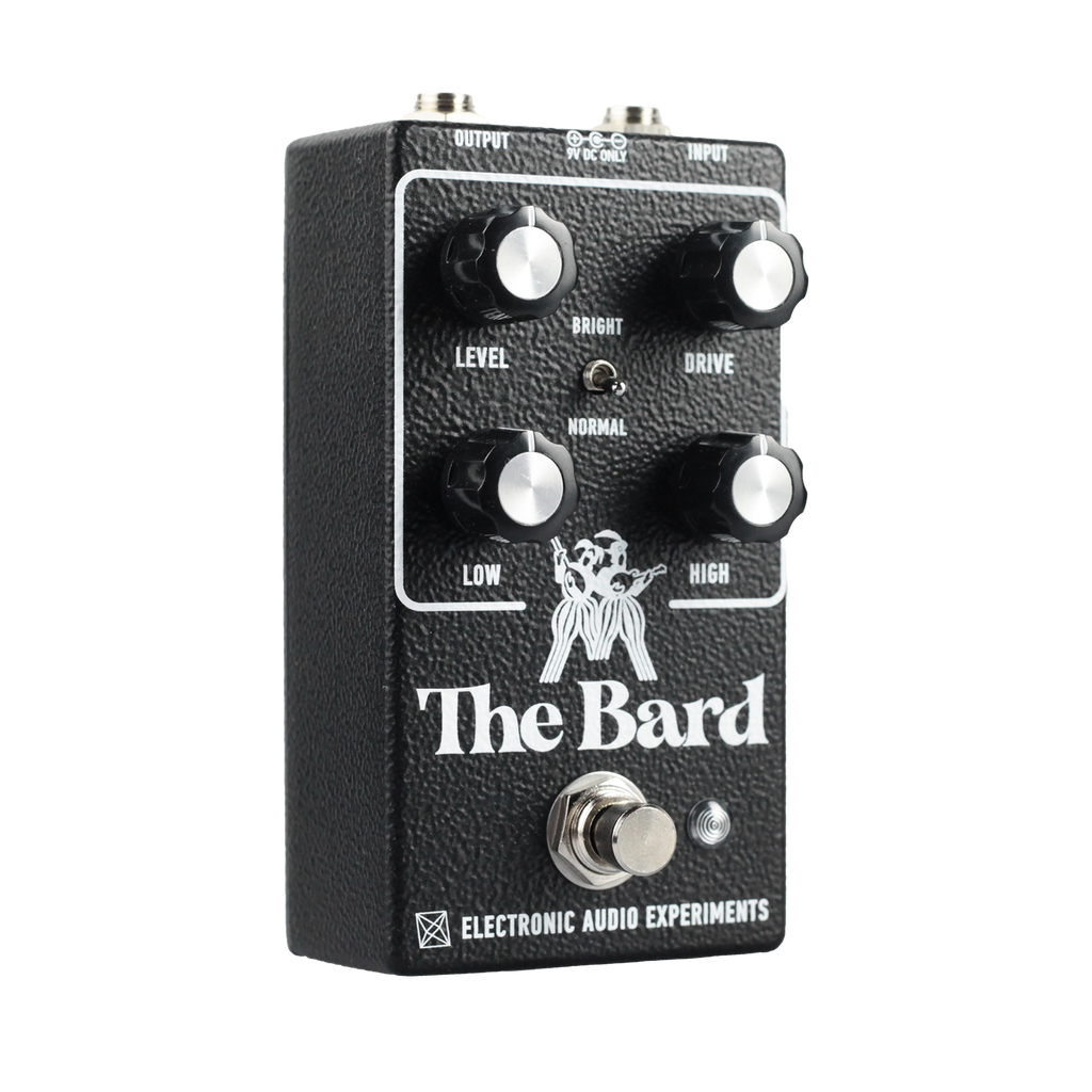 Electronic Audio Experiments The Bard Amp-Style Overdrive / Boost Guitar Effect Pedal