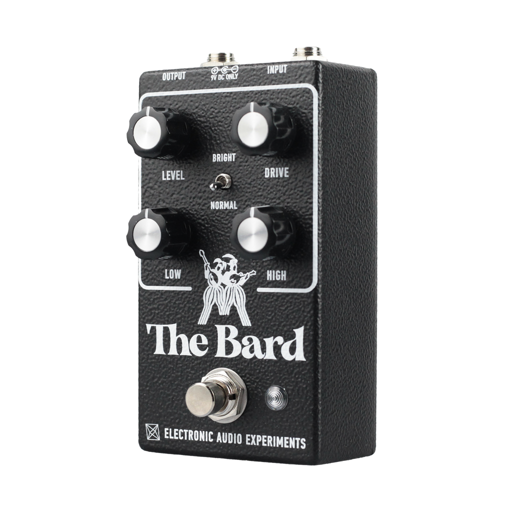 Electronic Audio Experiments The Bard Amp-Style Overdrive / Boost Guitar Effect Pedal