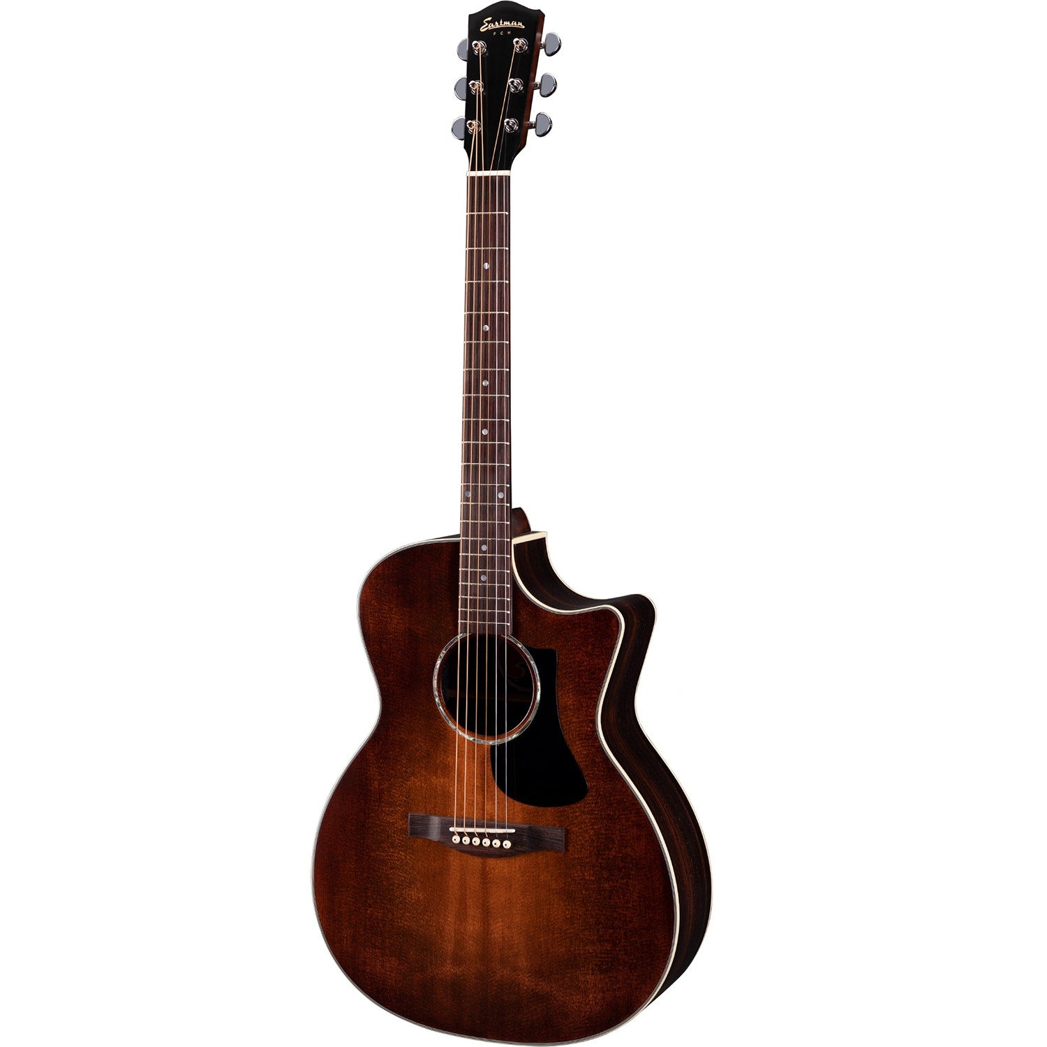 Eastman PCH2-GACE Acoustic Electric Guitar, Rosewood Fretboard, Solid Sitka Spruce Top, Classic Finish