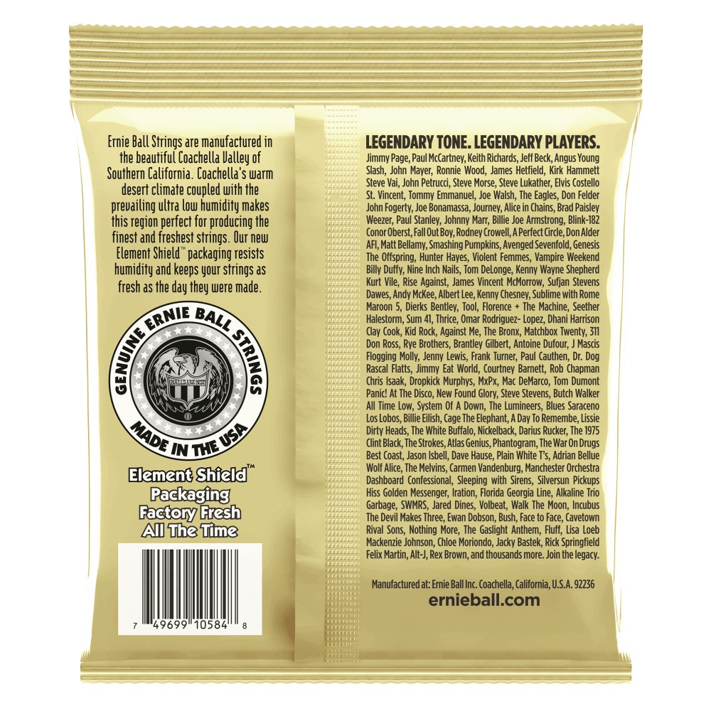 Ernie Ball 2005 Earthwood 80/20 Bronze Acoustic Guitar Strings, 12.5-56